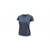 SENSOR MERINO LITE dámské triko kr.rukáv mottled blue M