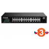 Tenda TEG2224D Websmart L2 cloud managed switch, 24x 10/100/1000 Mbps, Kov, Fanless-bez ventilátorov
