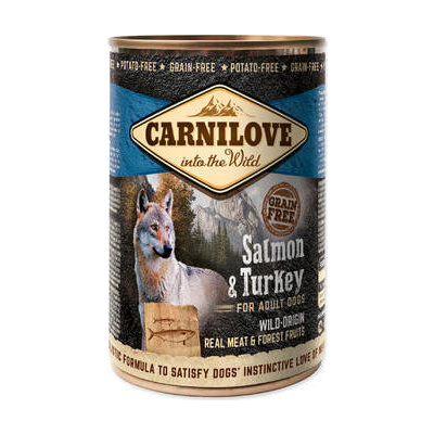 Carnilove Wild konz Meat Salmon & Turkey 400 g