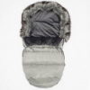 Zimný fusak New Baby Lux Fleece grey Sivá