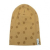 Lodger Beanie Print Rib Honey