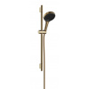 Hansgrohe Rainfinity - Set sprchovej hlavice, tyče a hadice, 3 prúdy, EcoSmart, zlatá 28746990