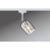 PAULMANN URail spot Blossom bílá kouř.sklo max. 10W G9 95344