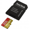 SanDisk micro SDXC 128GB Extreme Action Cams and Drones (190 MB/s Class 10, UHS-I U3 V30) + adaptér SDSQXAA-128G-GN6AA