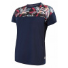 Dres krátký dámský SENSOR HELIUM deep blue/leaves S
