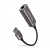 AXAGON ADE-TR Type-A USB3.2 Gen 1 - Gigabit Ethernet 10/100/1000 Adapter, metal, titan grey