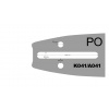 Vodiaca lišta 14„ pre akumulátorovú pílu Hahn & Sohn Cedrus CHS350LiX2 – 3/8“, 1,3 mm
