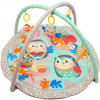 BABY MIX Hrací deka s hrazdou - Sovičky