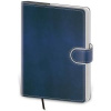 Diár Flip denný A5 14,3x20,5cm - modro/biely 2026
