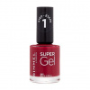 Rimmel London Super Gel STEP1 gelový lak na nehty 12 ml odstín 042 Rock n Roll