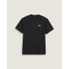 Čierne tričko VANS NEW LEFT CHEST TEE BLACK/WHITE Veľkosť: L