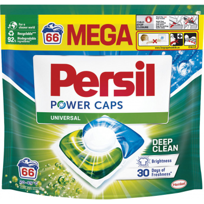 Persil Power Caps Universal kapsule na pranie 924g 66 praní