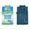 DETEXPOL Svietiace obliečky Game Over Bavlna, 140/200, 70/80 cm