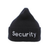 Čierna čiapka SECURITY, strieborne vyšitá (M.F.H.)