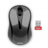 A4-tech A4tech G3-280N, V-Track, bezdrátová optická myš, 2.4GHz, 10m dosah, šedo-černá