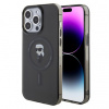 Karl Lagerfeld iPhone 15 Pro Max IML Ikonik MagSafe čierne