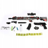 BB pištoľ GEL BULLET GUN 2V1 LASER sada (BB pištoľ GEL BULLET GUN 2V1 LASER sada)