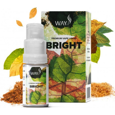 Bright tabak 6mg - WAY to Vape 10ml e-liquid