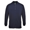 PORTWEST Polokošile Flame Resistant Anti-Static FR10, dlouhý rukáv POR-FR10NVRXS Navy XS