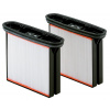 METABO - Sada= 2 filtračné kazety, polyester, nano vrstva, pre ASR 25/35/50 xxx (631894000)