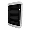 Nástenná rozvodnica IP65 3-radová, 3x12modulov, dym.dvere (BK080204)