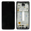 LCD Displej + Dotykové sklo Samsung Galaxy A52 A525F, A526B + Rám - kvalita Big OLED