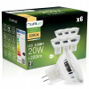 6x LED žiarovka GU4 Reflektor MR11 2,5W = 20W 220lm 3000K Teplá 120°