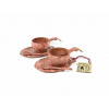 Vega KTELR Kupilka Slow down set Red 2 x KUPILKA 21 cup, 2 x KUPILKA 14 small plate and 2 x teaspoon