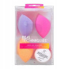 Real Techniques Chroma Miracle Complexion hubka pre aplikáciu make-upu 1 ks + Miracle Powder hubka na púder 1 ks + Miracle Cleansing čistiaca hubka 1 ks + čistiace mydlo pre kozmetické štetce 1 ks