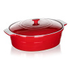 BANQUET CULINARIA RedForma zapekacia oválna s pokrievkou 36,5 × 25 × 14,5 cm
