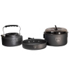 GIANTS FISHING SADA NÁDOB S KONVIČKOU 3 PIECE PAN & KETTLE SET