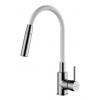 S-line pro Dřezová baterie se silikonovým ramínkem bílá/chrom SIKOBSLPRO290B2F
