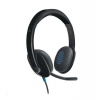 Logitech Headset Stereo H540/ drátová sluchátka + mikrofon/ USB/ černá (981-000480)