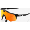 100% Speedcraft Air - Soft Tact Black - HiPER Red Multilayer Mirror uni