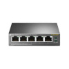 TP-LINK 5-portový gigabitový stolový PoE switch TP-Link so 4 portami