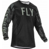 Fly Racing Kinetic S.E. Tactic Motocross Jersey, Čierna/camouflage, S