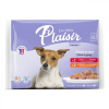 Plaisir Adult 2 x hovězí 2 x kuřecí 4 x 100 g