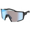 Scott Shield - Black Matt/Blue Chrome Enhancer one size