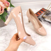 Sergio Leone W SK39J nude patent pumps (188135) Black 39