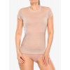 Merino tričko dámske Sensor Merino Air Tee SS - dusty pink