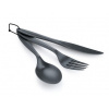 GSI Ring Cutlery Set 3pc barva grey