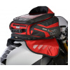 tankbag na motocykel M30R, OXFORD - Anglicko (čierny/červený, objem 30l)