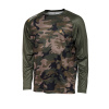 Prologic tričko s dlhým rukávom UV Camo Long Sleeve T-Shirt Camo/Green Veľkosť: XL