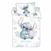 Jerry Fabrics Obliečky do postieľky Lilo and Stitch Ohana White baby Varianta: Posteľná bielizeň Lilo and Stitch Ohana White baby 100x135, 40x60 cm
