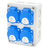 Rozvádzač ELS Elektrotechnika 230 V IP44 16 A