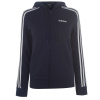 adidas Essentials 3 Stripe Zip Track dámska mikina Legend Ink XS (4-6)