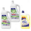 Aviváž - Umývanie súpravy Ariel White Fluid + Color + LENOR (Aviváž - Umývanie súpravy Ariel White Fluid + Color + LENOR)
