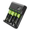 Green Cell Green Cell GC VitalCharger set a dobíjecí baterie NiMH 2x AA 2000mAh 2x AAA 800mAh