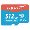 UHS-I microSD Card Series 512GB Gaming Exascend