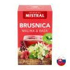 Mistral Brusnica, malina & baza ovocný čaj 40 g